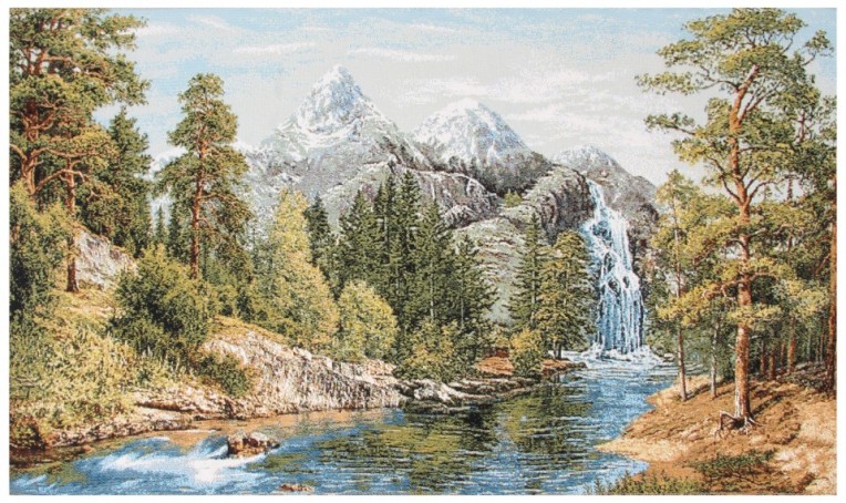 Гобелен "Алтай" (багет бронза)