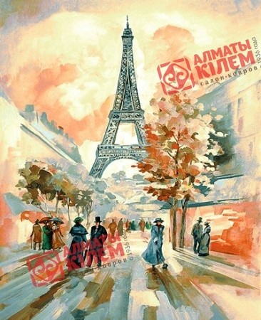 Гобелен "Бульвар (Эйфель)" (багет-белый)