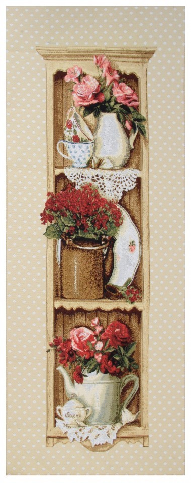 Гобелен "Дачная этажерка" (багет бронза)