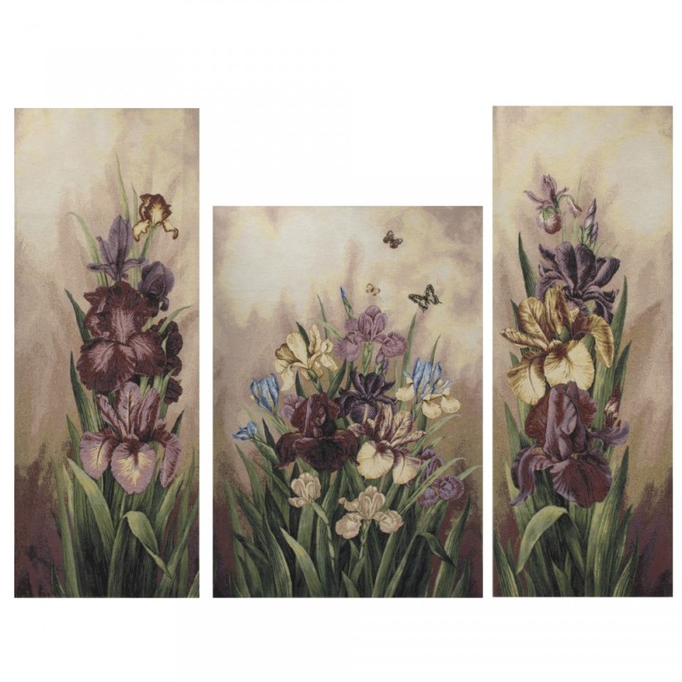 Гобелен "Ирис (триптих)"