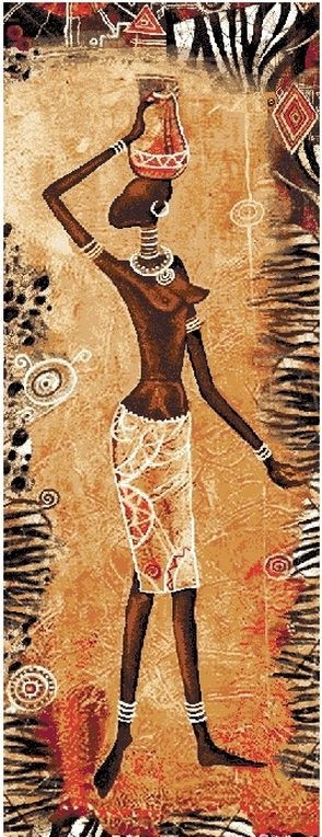 Гобелен "Конго" (багет коричневый)