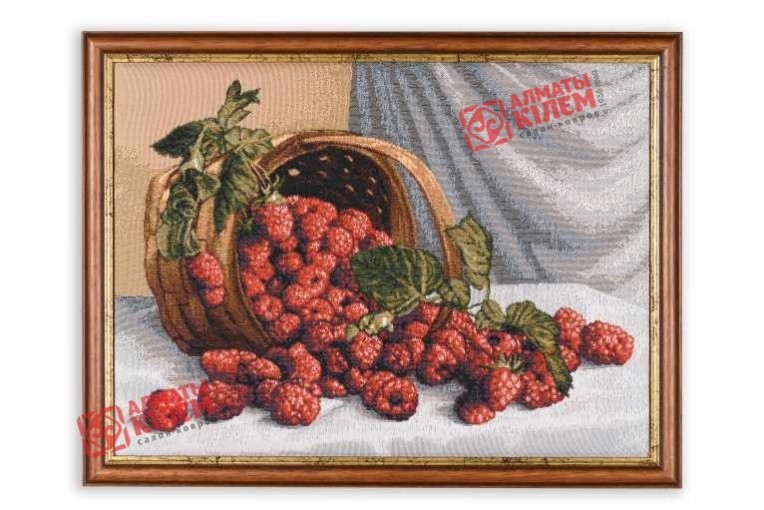 Гобелен "Малина" (багет-коричневый)