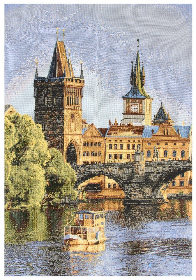 Гобелен "Прага 3" (багет бронза)