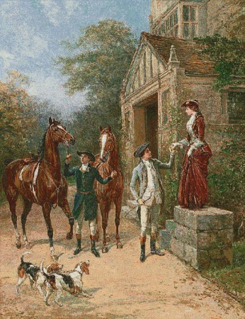 Гобелен "Воскресная прогулка"