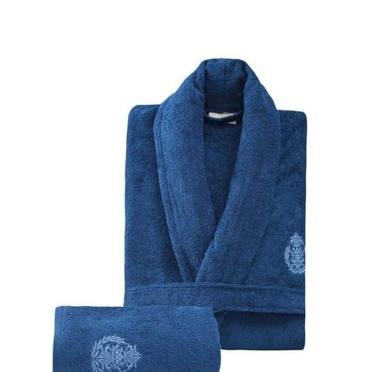 Халат Pupilla Collection Bornoz синий