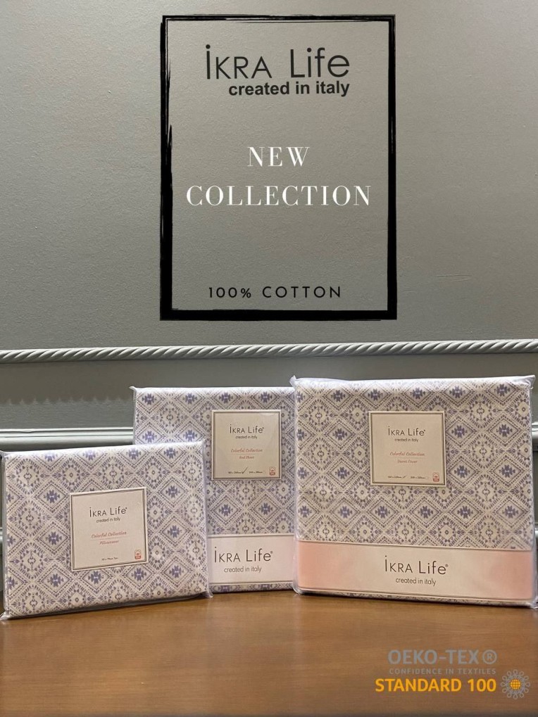 IKRA LIFE Простынь 3, мультикалор