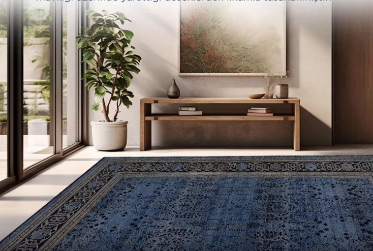 Ковер BELLA 06463B D.Blue/Blue недорого в Алматы