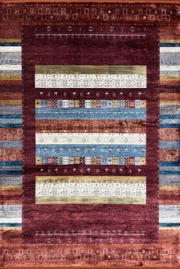 Ковер BELLA 06475A Burgundy/Terra
