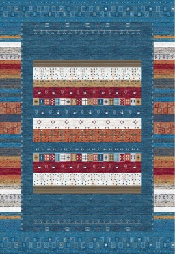 Ковер BELLA 06475B D.Blue/Blue