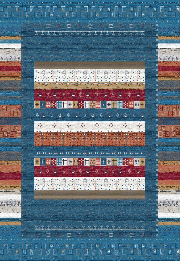 Ковер BELLA 06475B D.Blue/Blue