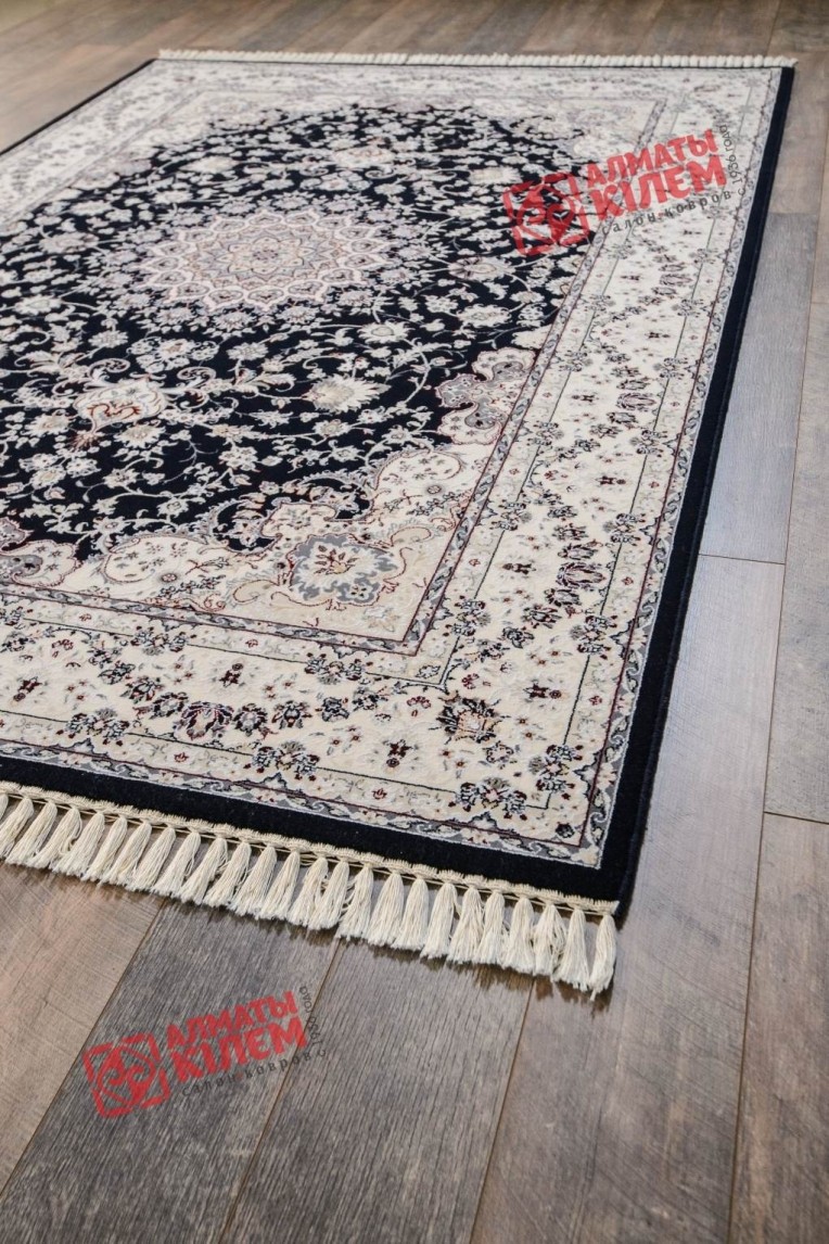 Ковер BRILLIANT NAIN 75824 темно-синий лучшего качества