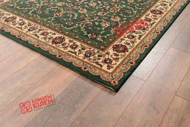 Ковер KLASIK 3040DK Green-Beige лучшего качества