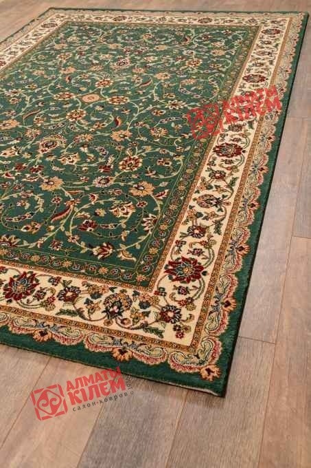 Ковер KLASIK 3040DK Green-Beige по лучшей цене в Казахстане