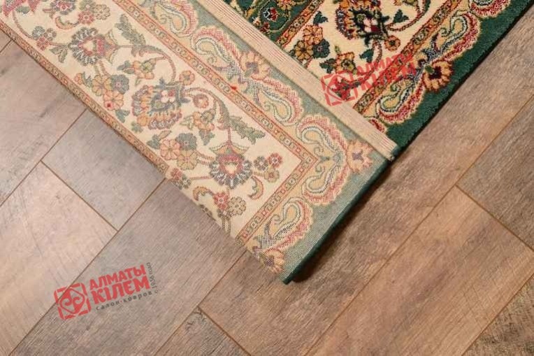 Ковер KLASIK 3040DK Green-Beige купить недорого