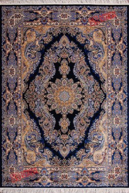 Ковер SILK 5156A Navy/Navy