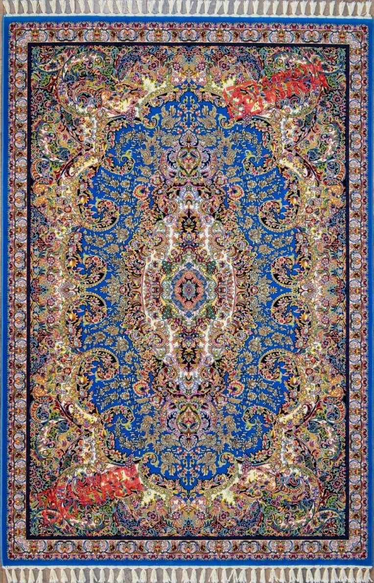 Ковер SUPER MASHAD 702070 синий