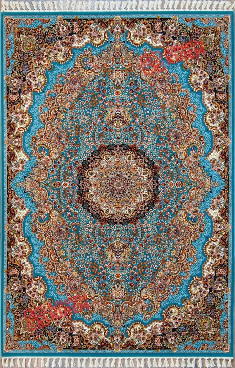 Ковер SUPER MASHAD 702100 синий