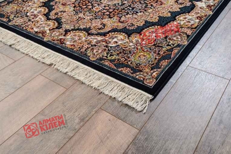 Ковер SUPER MASHAD 702100 темно-синий лучшего качества