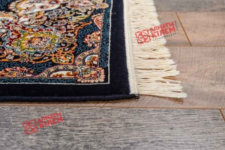 Ковер SUPER MASHAD 702100 темно-синий недорого в Алматы