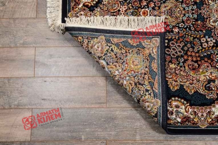 Ковер SUPER MASHAD 702100 темно-синий только у нас!