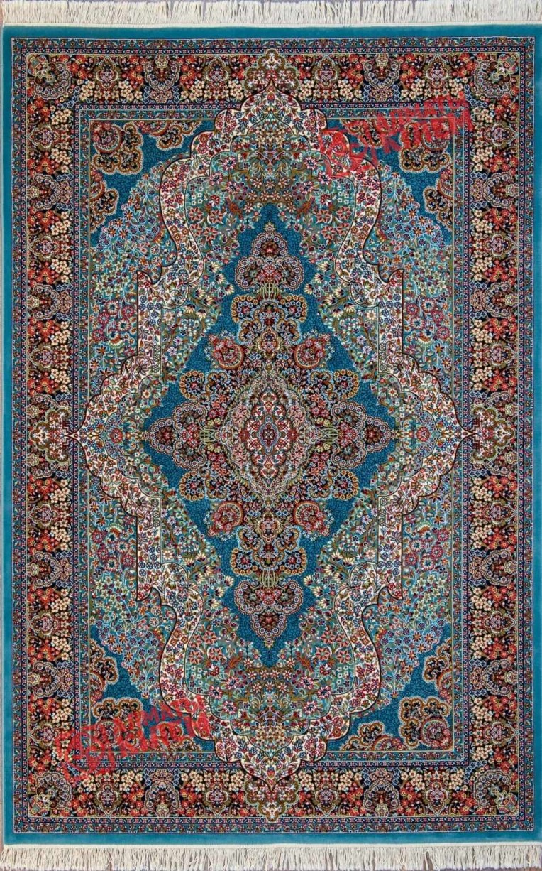 Ковер SUPER TABRIZ 85122 синий