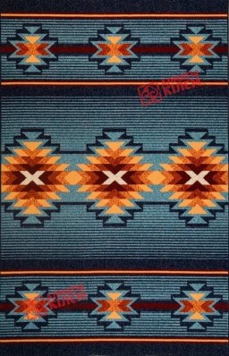 Ковер ЮНИКАРПЕТ 3A2378 126(цвет синий)