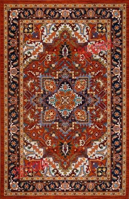 Ковер ЮНИКАРПЕТ 3C2970 (цвет бордовый)