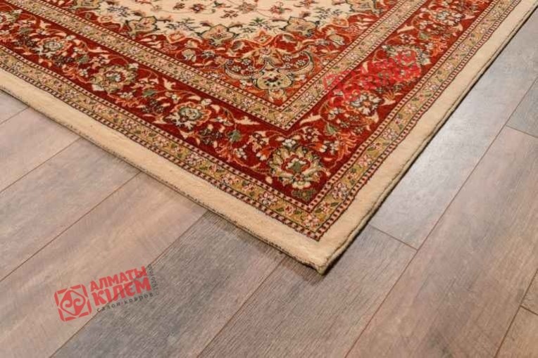 Ковер VERA  0002KF  Beige-Bordo по лучшей цене в Казахстане