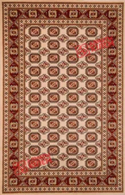 Ковер VERA 0017FK Bordo-Beige