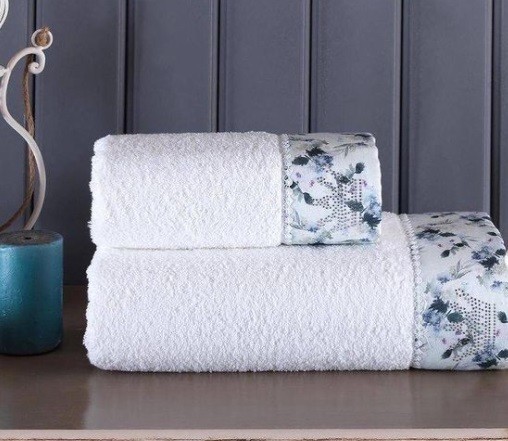 Набор полотенца DO&amp;CO BUKLE KUTULU 2LU, AMOUR по лучшей цене в Казахстане