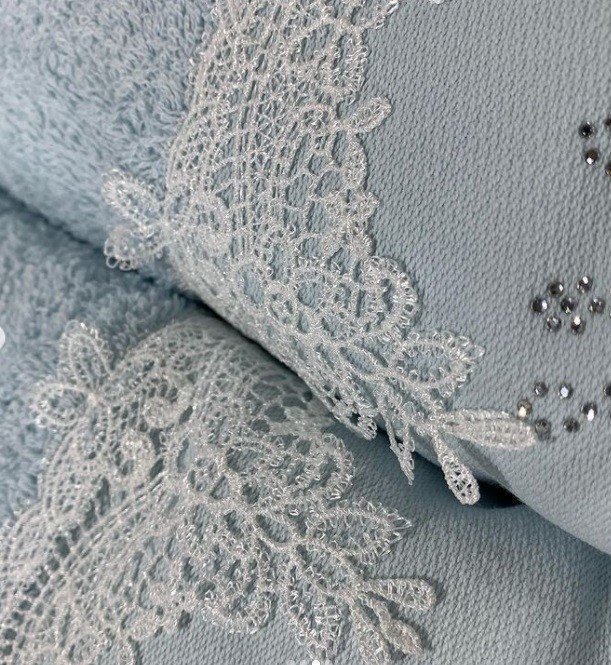 Набор полотенца DO&amp;CO BUKLE KUTULU 3LU,MELEDA только у нас!