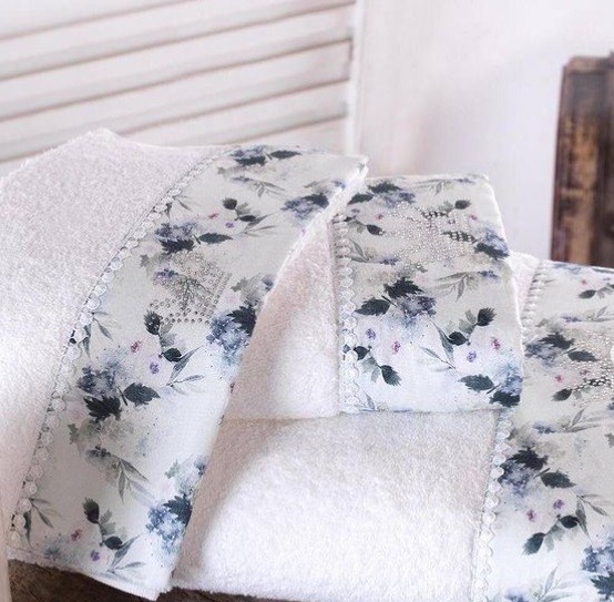 Набор полотенец DO&CO BUKLE KUTULU 2LU, AMOUR