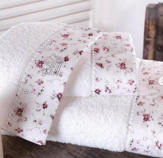 Набор полотенец DO&CO BUKLE KUTULU 2LU, ROYAL