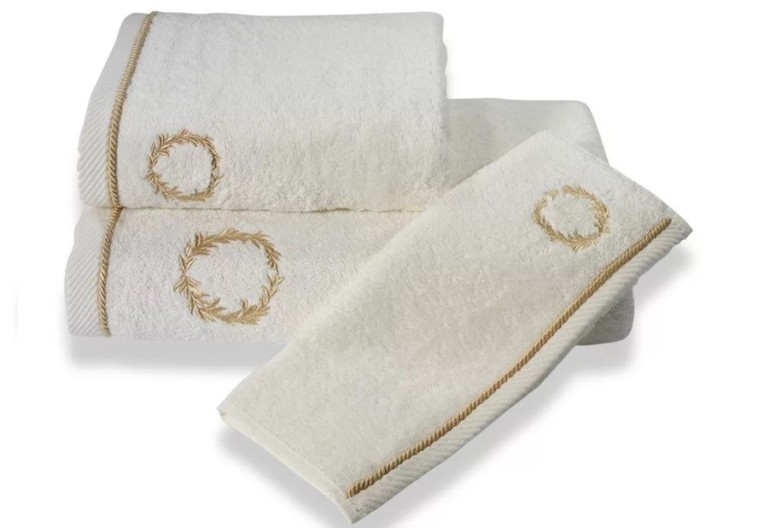 Набор полотенца HAVANA Set 3 шт., Krem(30х50, 50х90, 70х140) лучшего качества