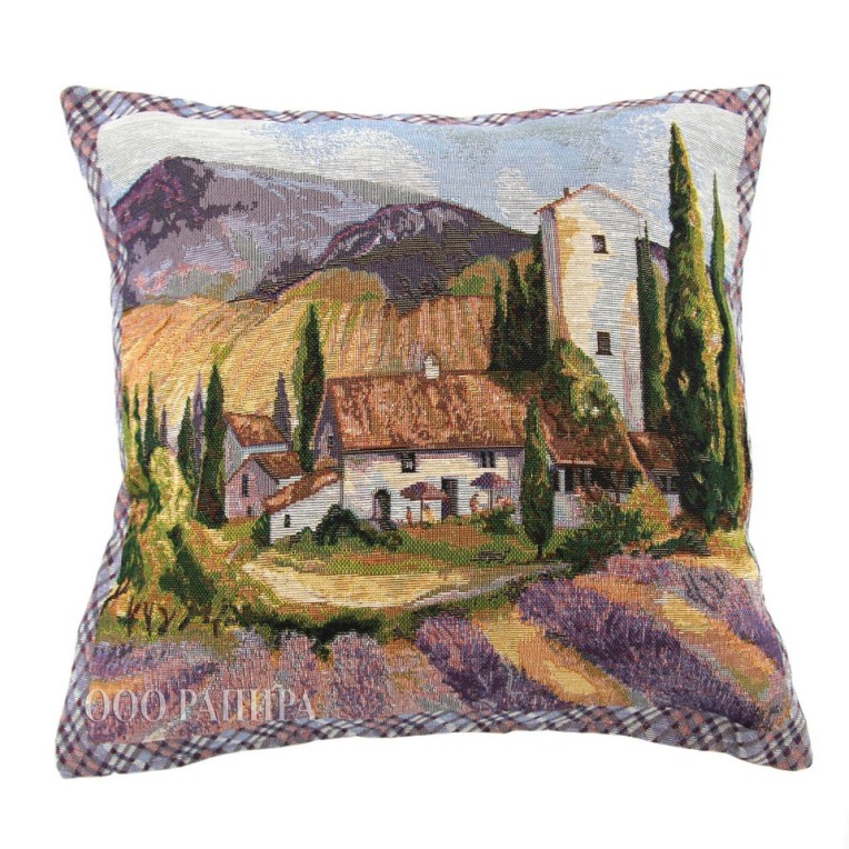 Наволочка "Лаванда(пейзаж)"