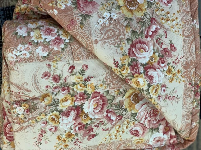 Одеяло стеганное овечье (цвет мультикалор) зима недорого в Алматы