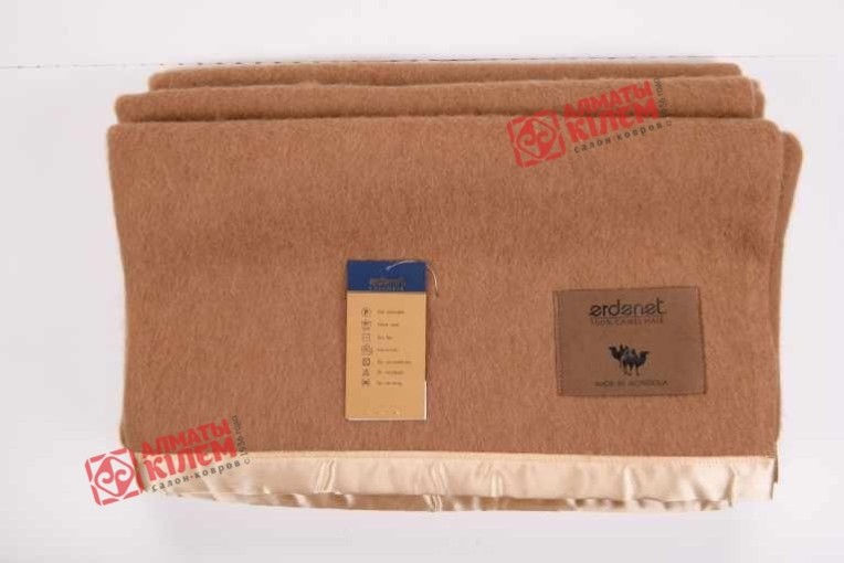 Одеяло тканное верблюжье (цвет коричневый) только у нас!