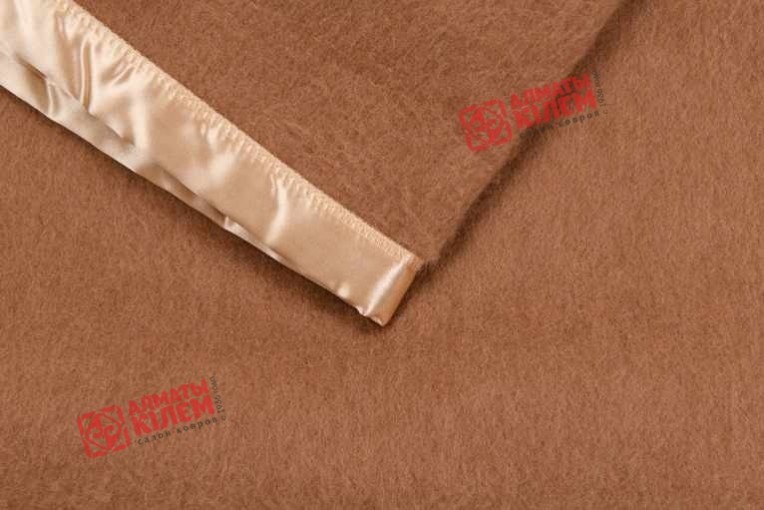 Одеяло тканное верблюжье (цвет коричневый) лучшего качества