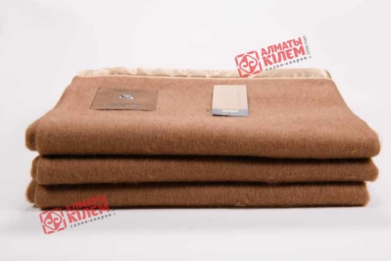 Одеяло тканное верблюжье (цвет коричневый)