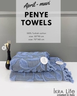 Полотенце Ikra Life APRIL MAVI