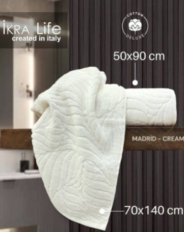 Полотенце Ikra Life MADRID CREAM