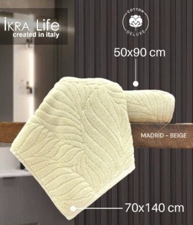 Полотенце Ikra Life MADRID EKRU