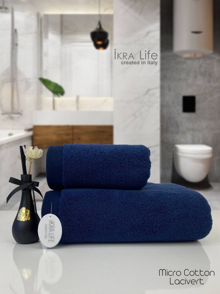 Полотенце Ikra Life, Micro cotton, Lacivert
