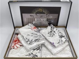 Постельное белье Delux Saten Cerelia V01 Siyah