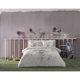 Постельное белье Delux Saten Cerelia V01 Siyah