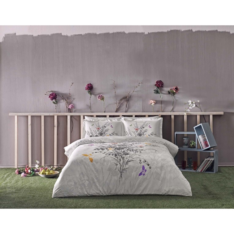 Постельное белье Delux Saten Cerelia V01 Siyah