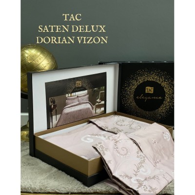 Постельное белье Delux Saten Family Dorian V03 Vizon