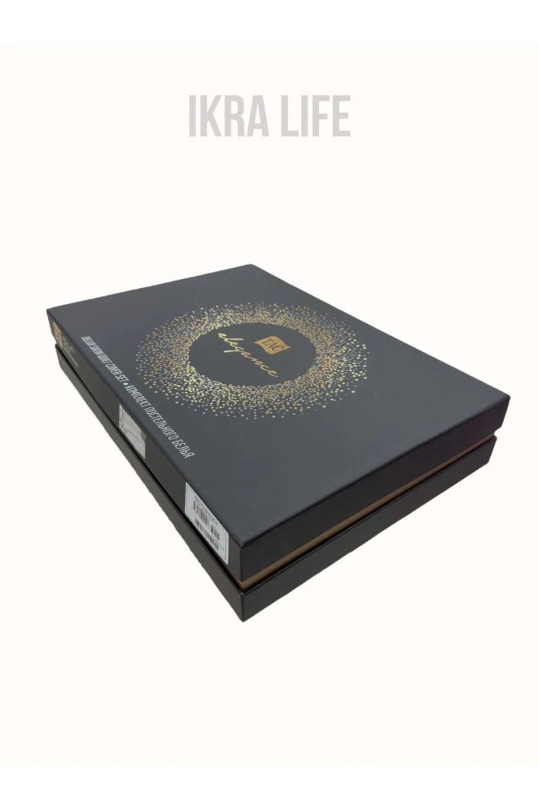 Постельное белье Delux Saten Family Padova V01 Lacivert лучшего качества