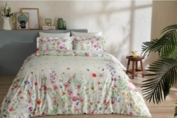 Постельное белье Delux Saten Lonzo V01 Yesil