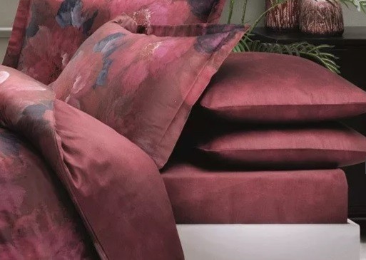 Постельное белье Digital Saten Boheme V03 Kirmizi лучшего качества